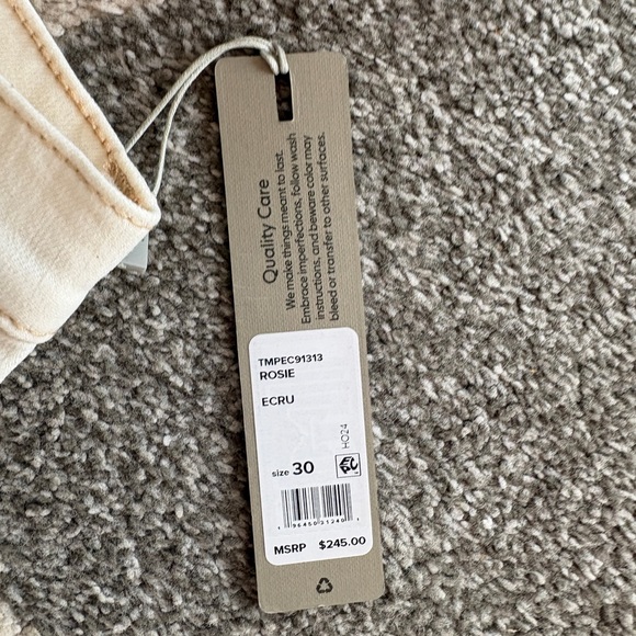 Hudson Jeans Rosie Wide Leg Ankle Jeans Women - 30NWT - Picture 6 of 8